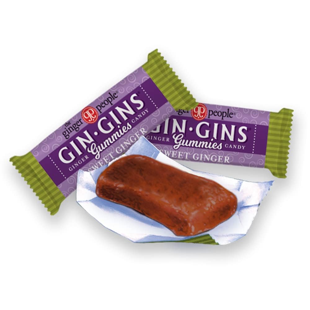 The Ginger People GIN GINS on-the-go usage: handy treat for travel moments.