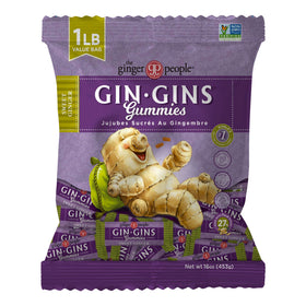 The Ginger People GIN GINS pack reveals bold ginger flavor for everyday snacking.