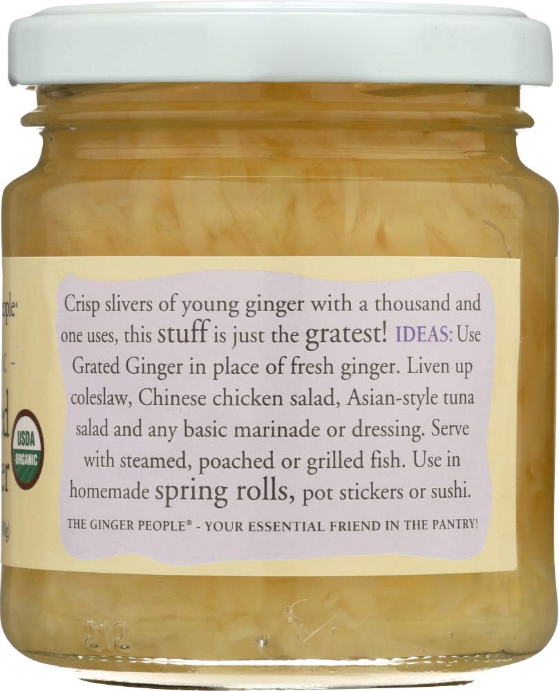 The Ginger People jar with spoon ready for adding to tea or glaze.