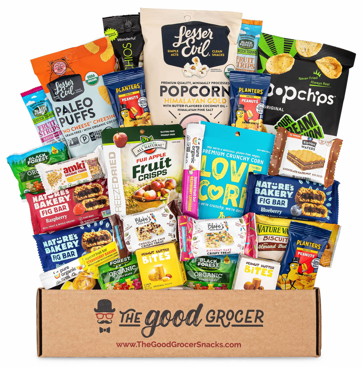The Good Grocer bars for on-the-go energy.