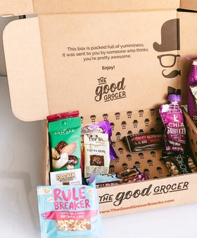 The Good Grocer cookies for a quick office snack.