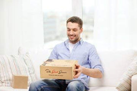 The Good Grocer recyclable gift box packaging supports sustainable gifting
