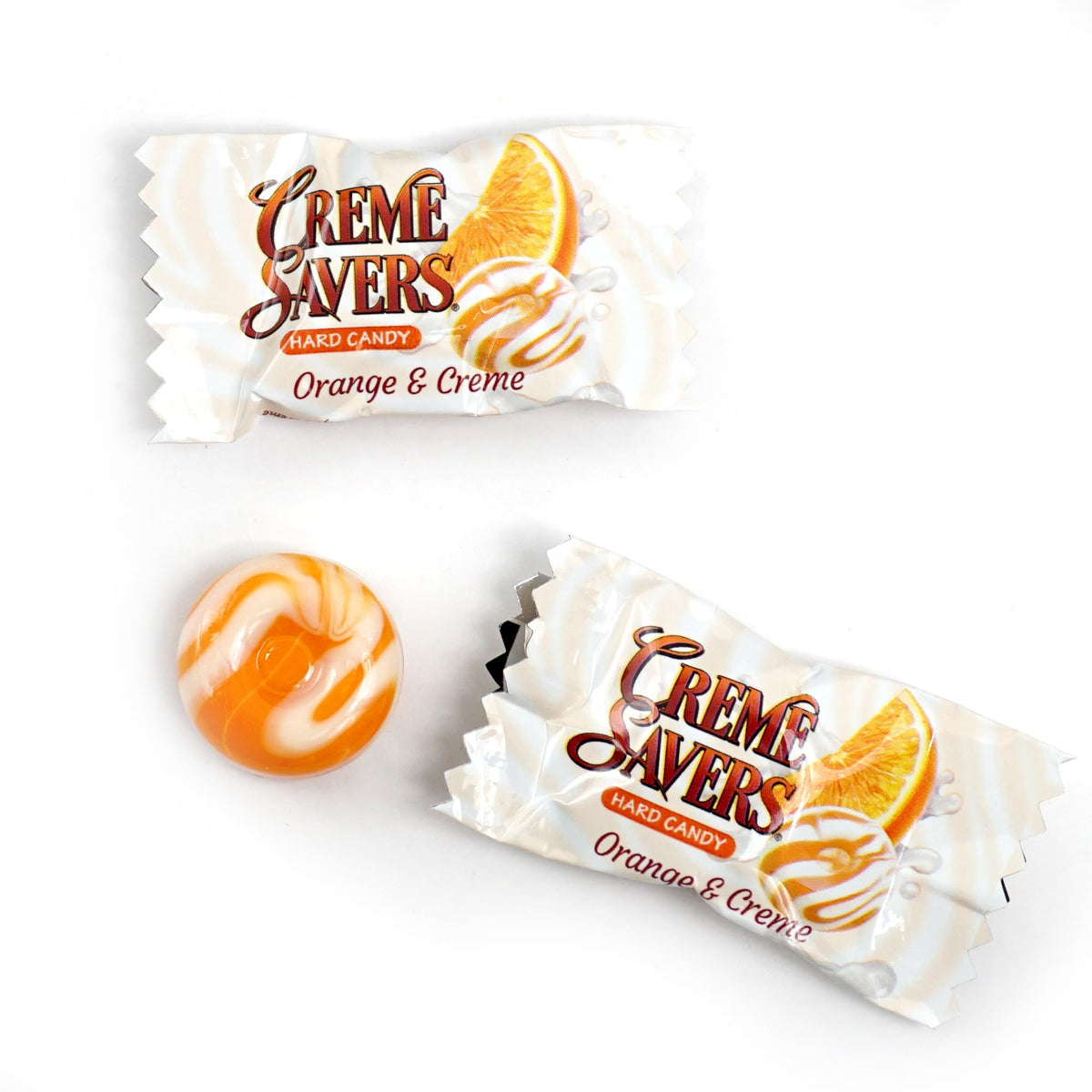 The Hampton Candy Company Cream Savers two flavor display packaging