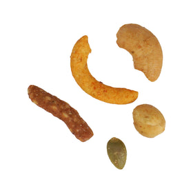 The Hampton Candy Company BBQ corn sticks bring smoky sweetness to Fiesta Sunshine.