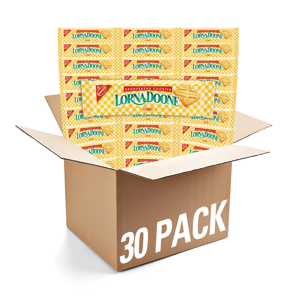 Lorna Doone shortbread 30-pack display from The Hampton Candy Company