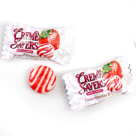 The Hampton Candy Company Cream Savers party setup with colorful candy