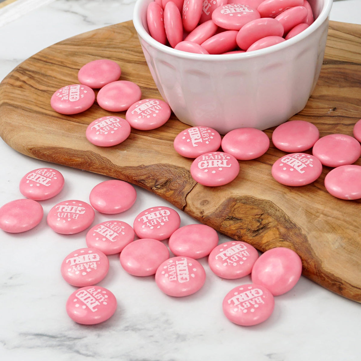 Bulk 2lb pink candy bag for easy refills.