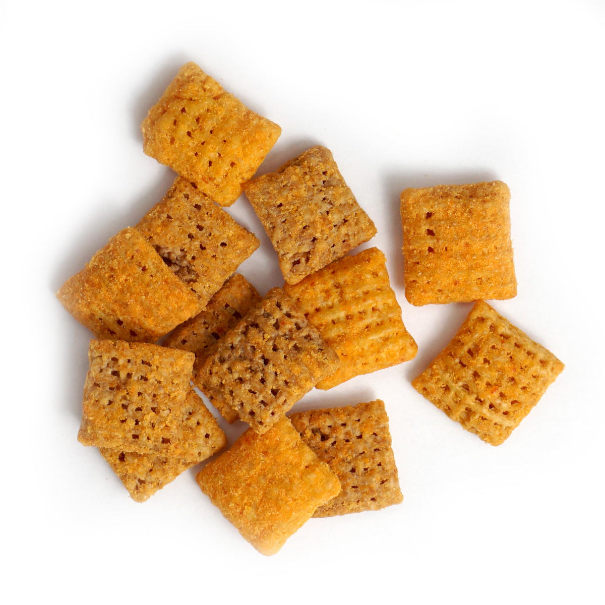 The Hampton Candy Company ChexMix Cheddar eight-pack back view showing packaging