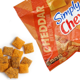 The Hampton Candy Company ChexMix Cheddar on-the-go pack for travel