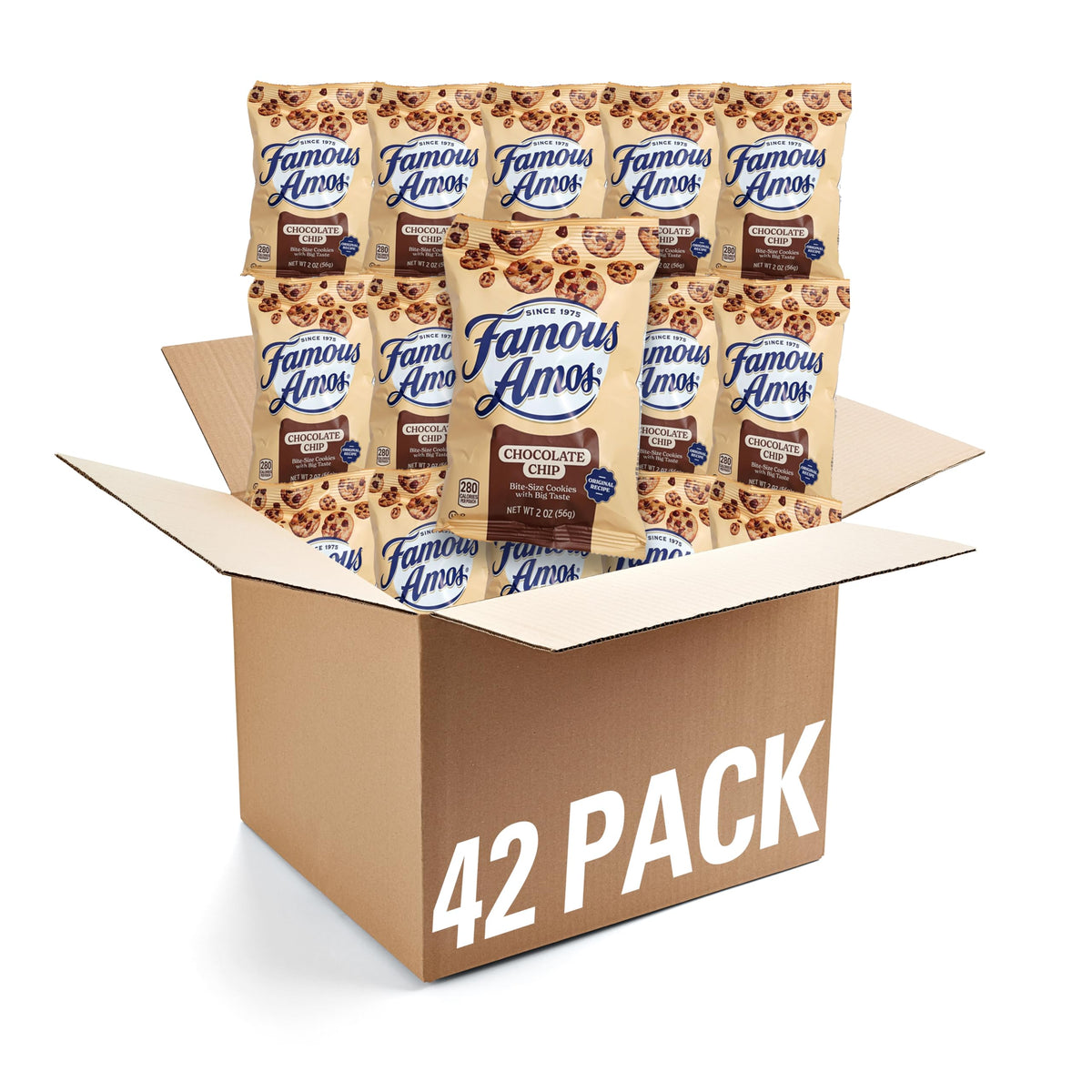 The Hampton Candy Company Chocolate Chip Cookies 2oz bag for quick on-the-go indulgence