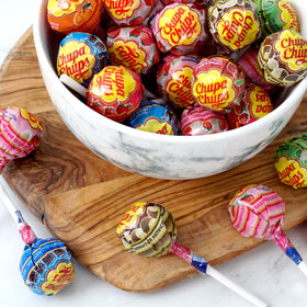 ChupaChups individually wrapped lollipops for easy sharing by The Hampton Candy Company