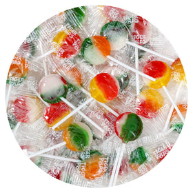 The Hampton Candy Company Colombina TigerPops bulk bag of 75 lollipops for sharing.