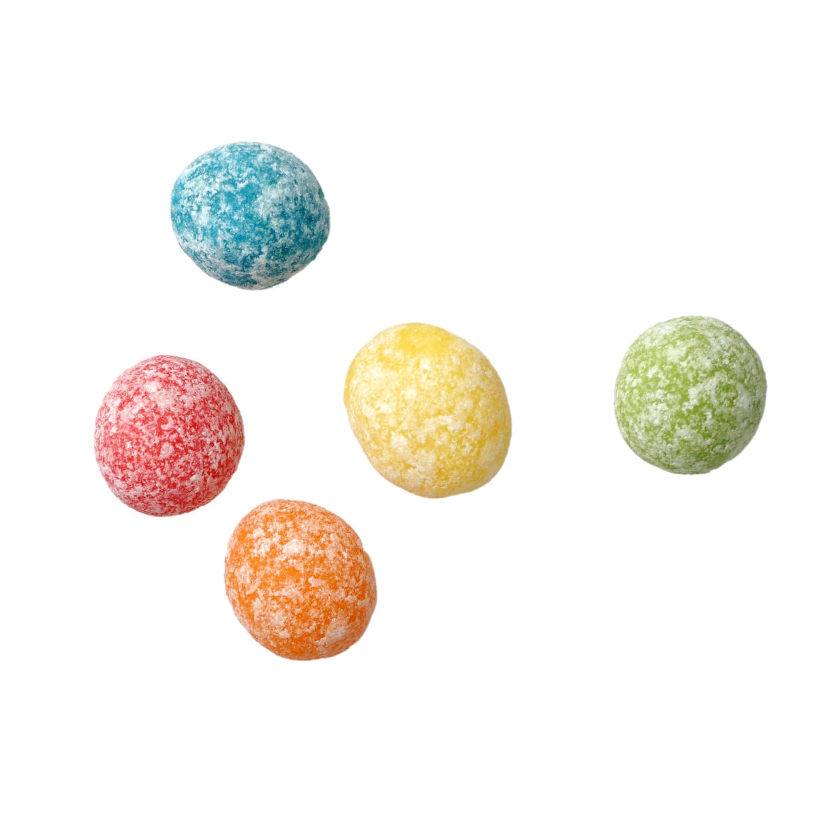 Close-up of Cry Baby Sour Chews texture highlighting tangy, chewy bites.