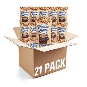 The Hampton Candy Company Famous Amos 2oz bag for on-the-go chocolate chip snacking.
