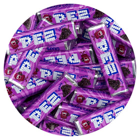 The Hampton Candy Company grape candy refill bulk bag for easy dispenser restocking.