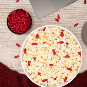 Hot Tamales Fierce Cinnamon close-up highlighting chewy texture and spice.