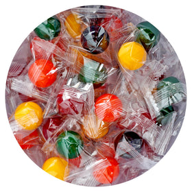 The Hampton Candy Company jawbreakers bulk bag with colorful flavors for parties.