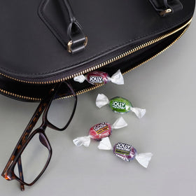 THE HAMPTON CANDY COMPANY JollyRanchers Zero Sugar shareable packaging for gatherings.