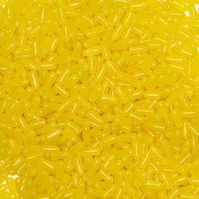 Mike and Ike Sour Lemon single-serve pack closeup, perfect for lunchboxes and on-the-go snacking.