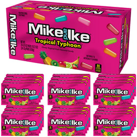 The Hampton Candy Company Mike and Ike Tropical Typhoon box with colorful flavors for sharing