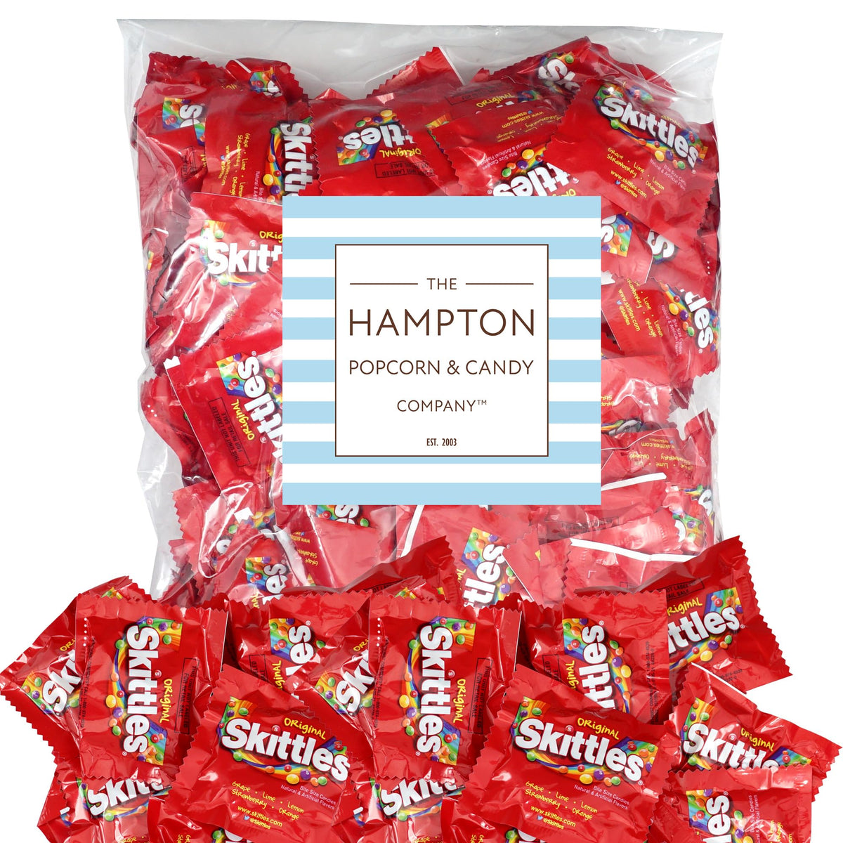 The Hampton Candy Company party-ready treats in colorful, shareable fun size.