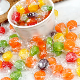 The Hampton Candy Company party snack bowls shown for festive gatherings.