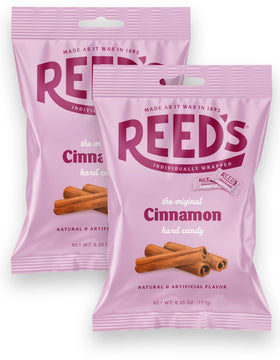Reed’s Cinnamon Candy Disc in a 6.25oz pack from The Hampton Candy Company, ideal for office snacking.