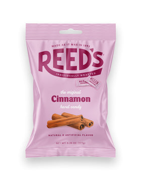 Reed’s Cinnamon Candy individually wrapped for convenient on-the-go snacking.