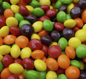 The Hampton Candy Company fun size candy display; great for celebrations.