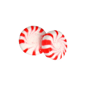 Office snack setup with Starlight mints in a clear bowl for guests.