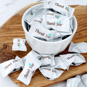 Buttermints in party bags offer a light, creamy bite for seasonal celebrations.