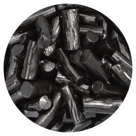 The Hampton Candy Finnska soft black licorice bulk bag top view shows convenient snacking for gatherings.