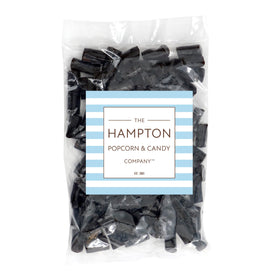 Finnska licorice soft chewy texture showcased for casual snacking.