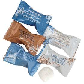 The Hampton Candy Company individually wrapped mints ensure freshness during sharing.