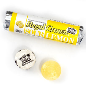 The Hampton Candy Regal Crown Roll sour apple close-up offers refreshing bite.