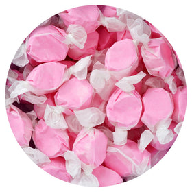 The Hampton Candy strawberry taffy 1lb bulk, individually wrapped for freshness.