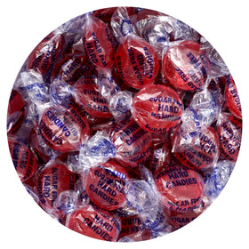 The Hampton Candy sugar-free cinnamon discs bulk bag package front for easy snacking.