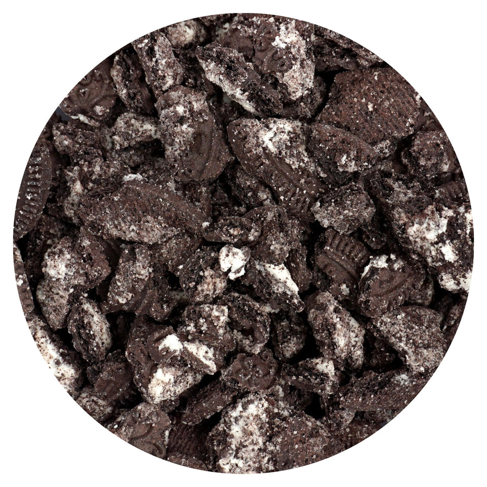 The Hampton Cookie Crumbs Chocolate Dirt for crust adds a crunchy base and chocolate flavor.