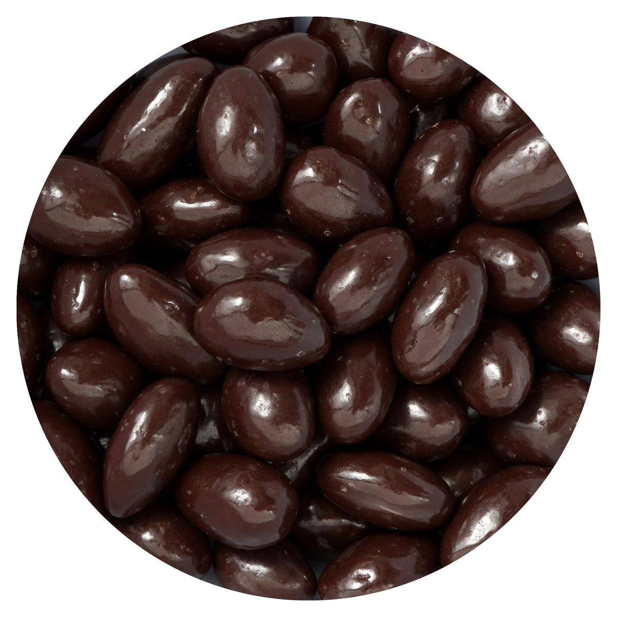 The Hampton dark chocolate almonds bulk bag: a shareable party snack