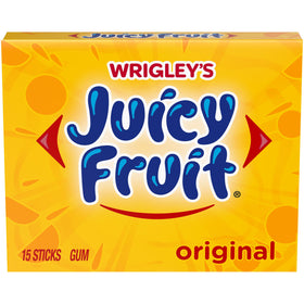 The Hampton Candy Company Juicy Fruit gum packs provide convenient bulk for home, office, and car.