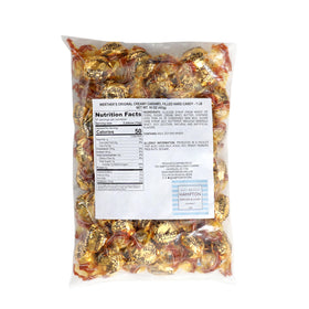 Werther's Original candy close-up reveals creamy caramel filling and buttery aroma.