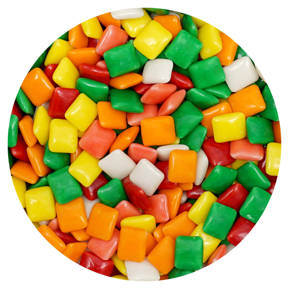 The Hampton Popcorn Company Chiclets Original bulk bag, perfect for vending machines.