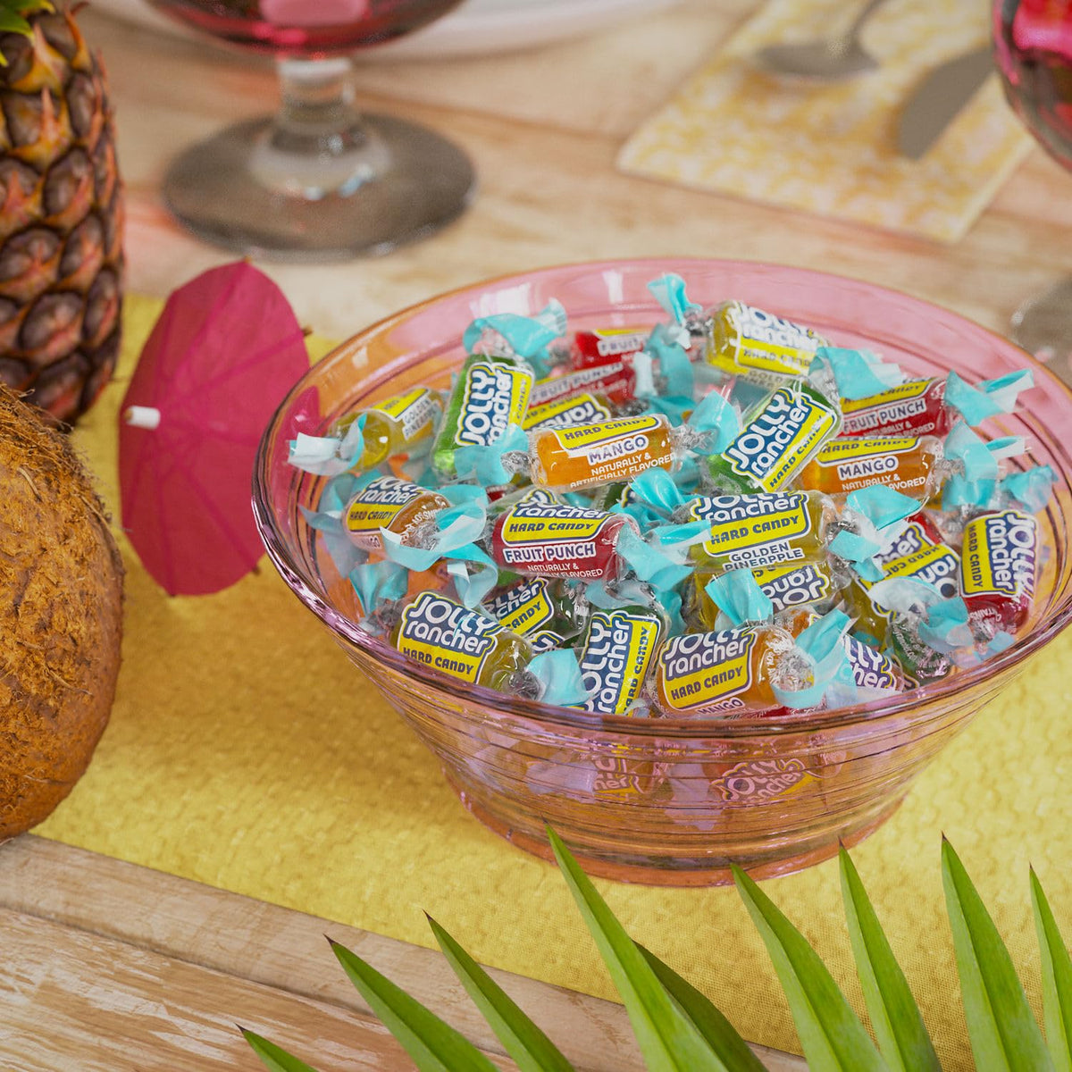 Jolly Ranchers tropical bag individually wrapped candies by The Hampton Popcorn Company ideal for offices