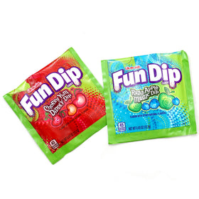 Cherry Yum Diddly Dip flavor packets for nostalgic dipping moments.