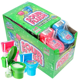 The Hampton Sour Flush toilet candy 12-pack ready for party favors.