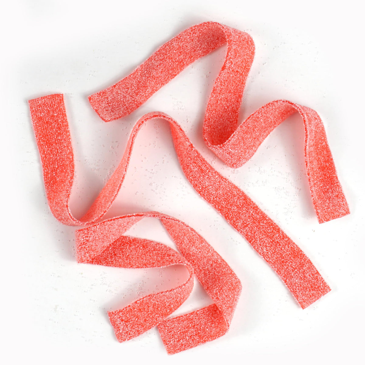 The Hampton Strawberry Sour Belts displayed for party snacks.