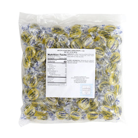 The Hampton Sugar-Free Lemon Drops individually wrapped candies for easy on-the-go snacking