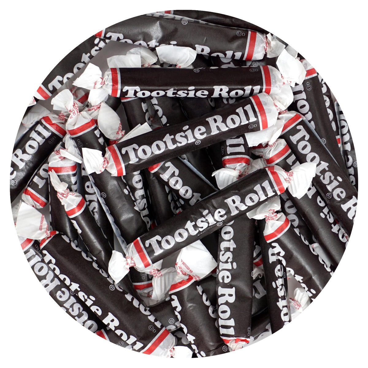 The Hampton Tootsie Rolls, 3-inch bulk size in a 2 lb bag for sharing.