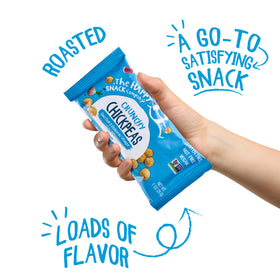 The Happy Snack Company ingredients list closeup highlights plant-based allergen-friendly credentials
