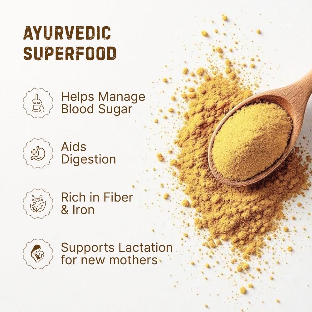 Fenugreek powder added to a spice blend for nutty depth and warmth.